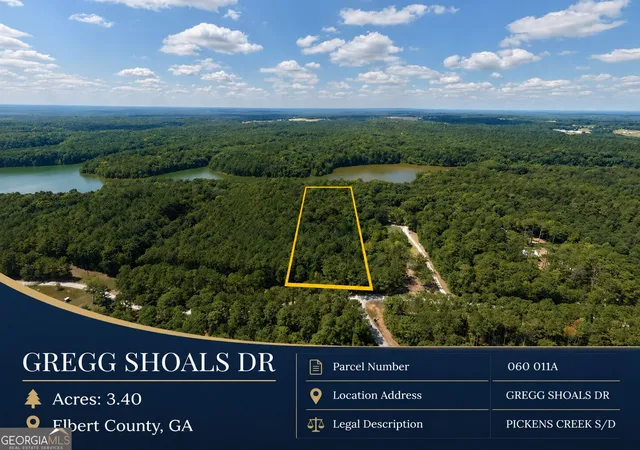 Photo 2 of Land for sale at Lot 1 Gregg Shls Dr, Elberton, GA 30635 | MLS# 10840700 | Listing updated on 2026-10-09