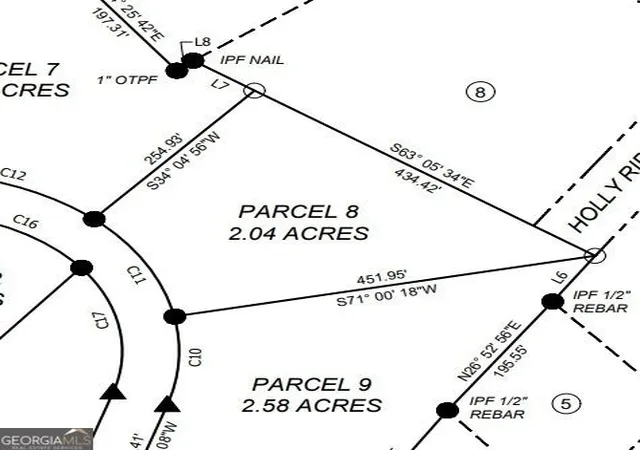 Photo 3 of Land for sale at 0 Holly Ridge Lot 8 #LOT 8, Dublin, GA 31021 | MLS# 10839691 | Listing updated on 2026-09-17