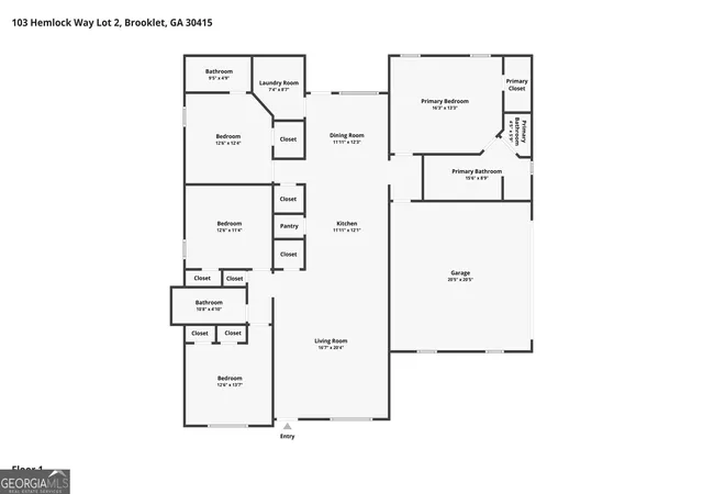 Photo 32 of Single family home for sale at 103 Hemlock Way #LOT 2, Brooklet, GA 30415 | MLS# 10839210 | Listing updated on 2026-09-25