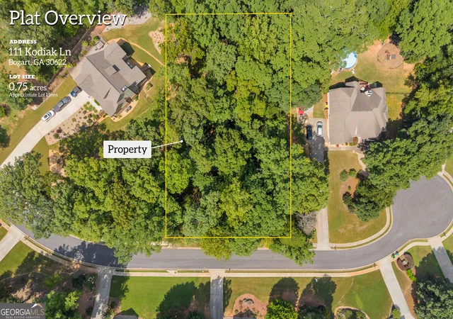 Photo 1 of Land for sale at 111 Kodiak Ln, Bogart, GA 30622 | MLS# 10840025 | Listing updated on 2026-09-04