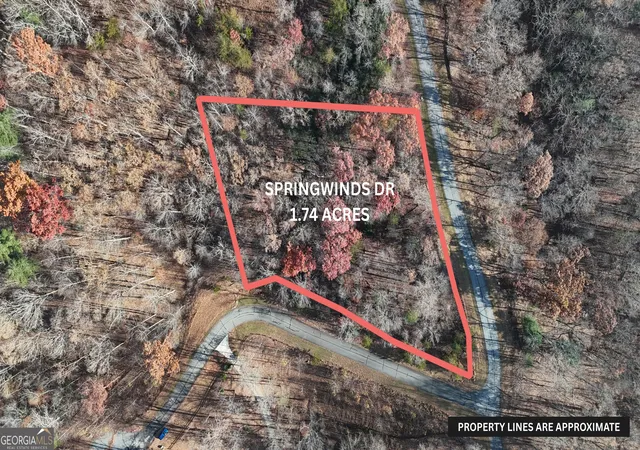 Photo 2 of Land for sale at Lot 196 Springwinds Dr, Cleveland, GA 30528 | MLS# 10849425 | Listing updated on 2026-10-02