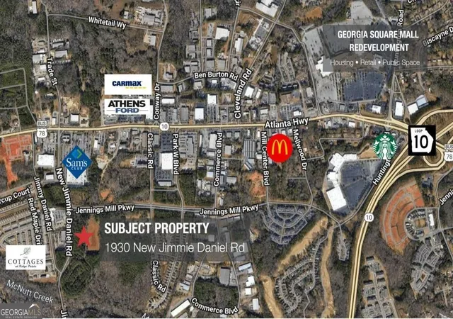 Land for sale at 1930 New Jimmie Daniel Rd, Athens, GA 30606 | MLS# 10850464