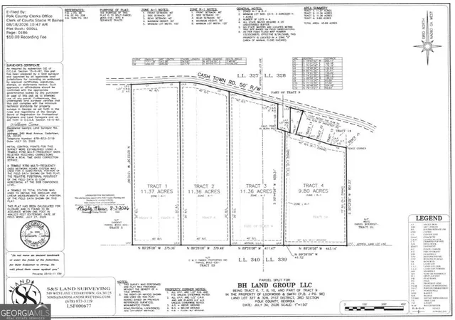 Photo 2 of Land for sale at 0 Cashtown Rd Tract 2 #TRACT 2, Aragon, GA 30104 | MLS# 10846030 | Listing updated on 2026-09-28