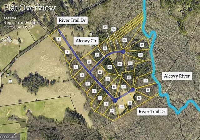 Photo 3 of Land for sale at 0 River Trl Dr #LOT 13, Monroe, GA 30655 | MLS# 10838406 | Listing updated on 2026-09-16