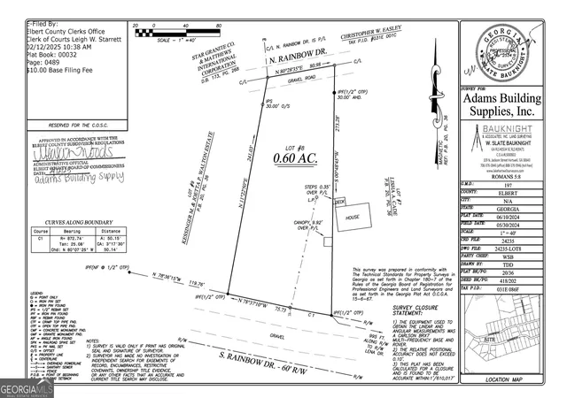 Land for sale at 0 S Rainbow Dr, Elberton, GA 30635 | MLS# 10844463