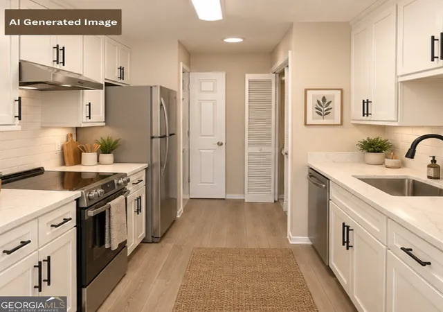 Listing Photo 2 - Condo for sale in building located at 5539 Mountain Springs Cir, Stone Mountain, GA 30088