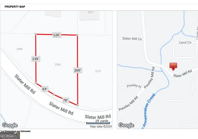 Land for sale at 2509 Slater Ml Rd, Douglasville, GA 30135 | MLS# 10853699