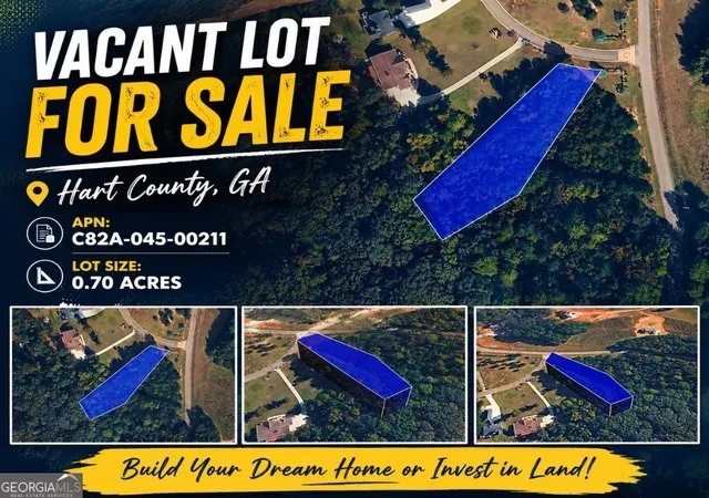 Photo 1 of Land for sale at 0 Villa Ct, Hartwell, GA 30643 | MLS# 10834248 | Listing updated on 2026-09-17