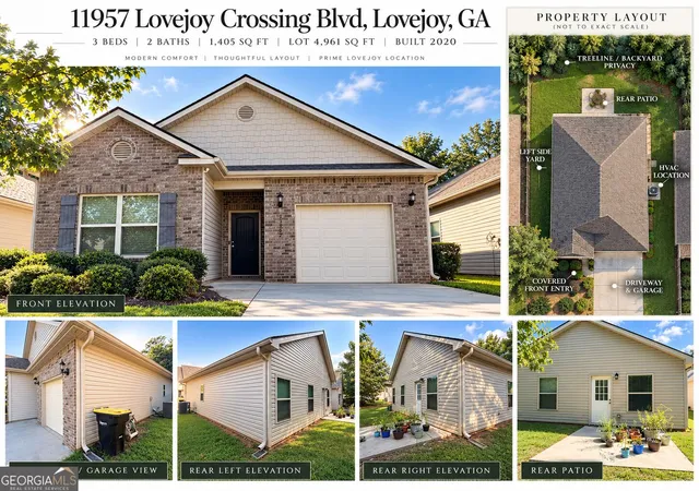 Photo 1 of Sale Pending at 11957 Lovejoy Xing Blvd, Hampton, GA 30228 | MLS# 10852340 | Listing updated on 2026-10-28