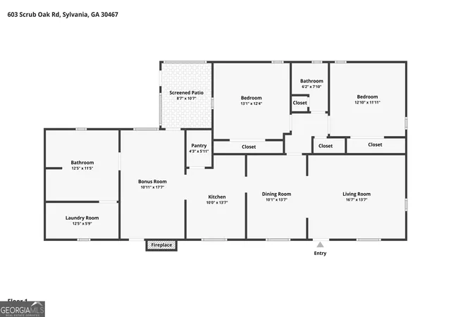 Photo 28 of Single family home for sale at 603 Scrub Oak Rd, Sylvania, GA 30467 | MLS# 10849710 | Listing updated on 2026-10-09