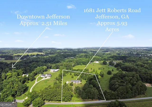 Photo 2 of Single family home for sale at 1681 Jett Roberts Rd, Jefferson, GA 30549 | MLS# 10807447 | Listing updated on 2026-09-01