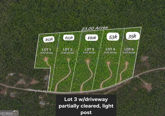 Photo 1 of Land for sale at 179 Sibley Rd Ne, Milledgeville, GA 31061 | MLS# 10767233 | Listing updated on 2026-09-06