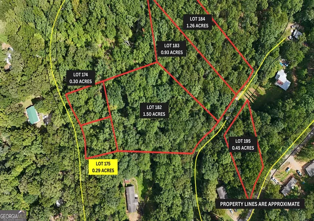 Photo 1 of Land for sale at Lot 175 Mountain Crst Dr, Clarkesville, GA 30523 | MLS# 10841221 | Listing updated on 2026-09-20