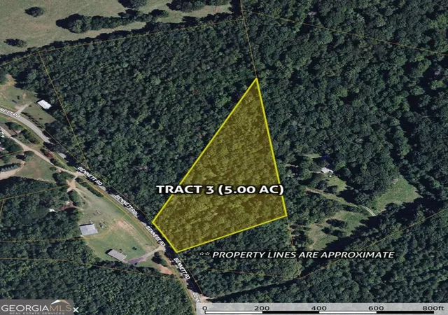 Photo 1 of Land for sale at 0 Bennett #LOT 3, Homer, GA 30547 | MLS# 10848842 | Listing updated on 2026-10-04