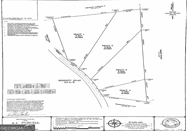 Photo 3 of Land for sale at 0 Bennett #LOT 3, Homer, GA 30547 | MLS# 10848842 | Listing updated on 2026-10-04