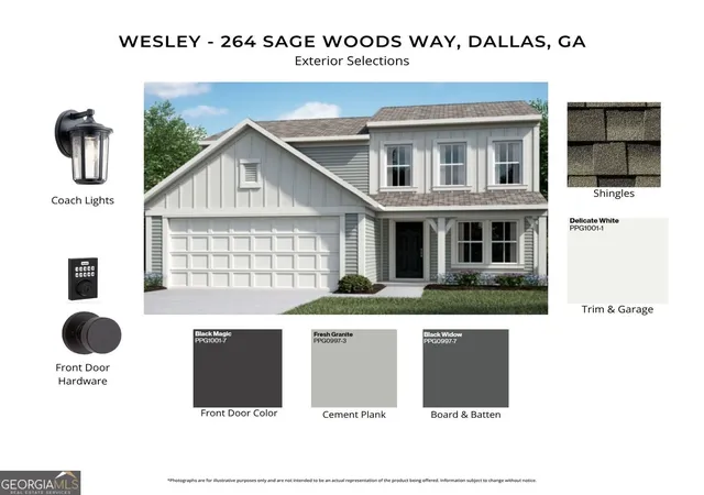 Photo 2 of Single family home for sale at 264 Sage Woods Wy, Dallas, GA 30132 | MLS# 10823776 | Listing updated on 2026-09-18