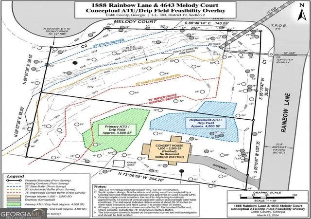 Photo 2 of Land for sale at 1888 Rainbow Ln, Powder Springs, GA 30127 | MLS# 10844307 | Listing updated on 2026-09-11