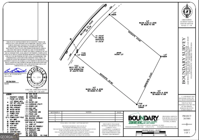 Photo 2 of Land for sale at 4448 Welcome All Rd Sw, South Fulton, GA 30349 | MLS# 10836835 | Listing updated on 2026-09-14