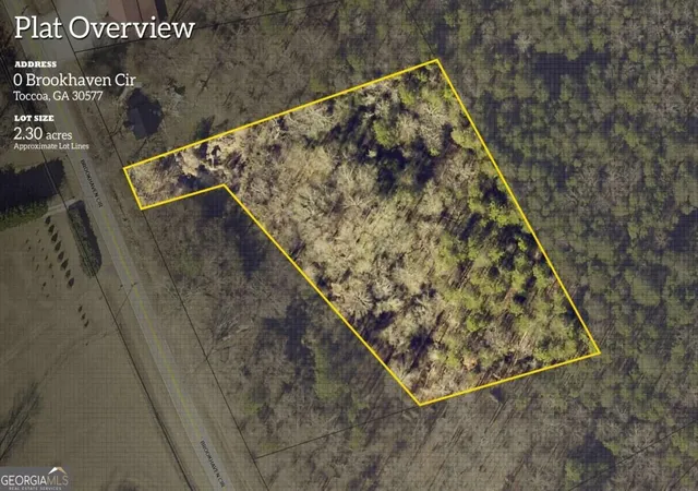Photo 1 of Land for sale at 0 Brookhaven Cir, Toccoa, GA 30577 | MLS# 10851447 | Listing updated on 2026-10-07