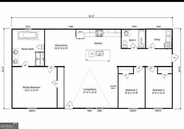 Photo 3 of Manufactured home for sale at 250 Orange St, Baxley, GA 31513 | MLS# 10837276 | Listing updated on 2026-09-17
