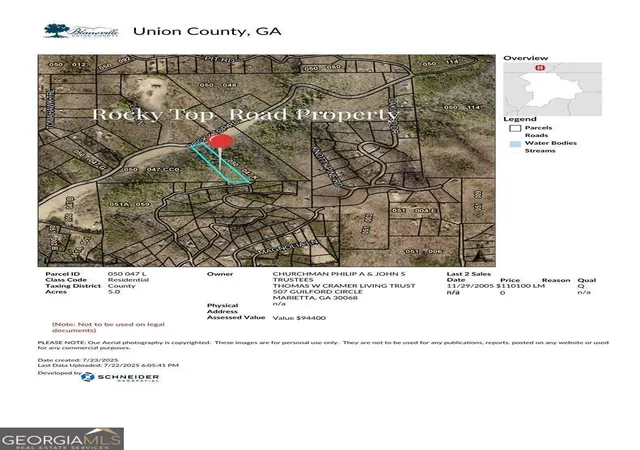 Photo 2 of Land for sale at 1696 Rocky Top Rd, Blairsville, GA 30512 | MLS# 10846568 | Listing updated on 2026-09-30
