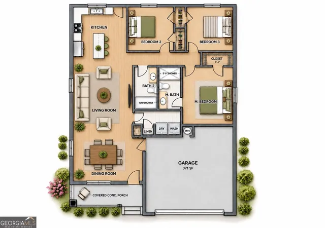 Photo 2 of Single family home for sale at 300 Ashbrook Tr Dr #LOT 12, Athens, GA 30605 | MLS# 10793061 | Listing updated on 2026-09-17