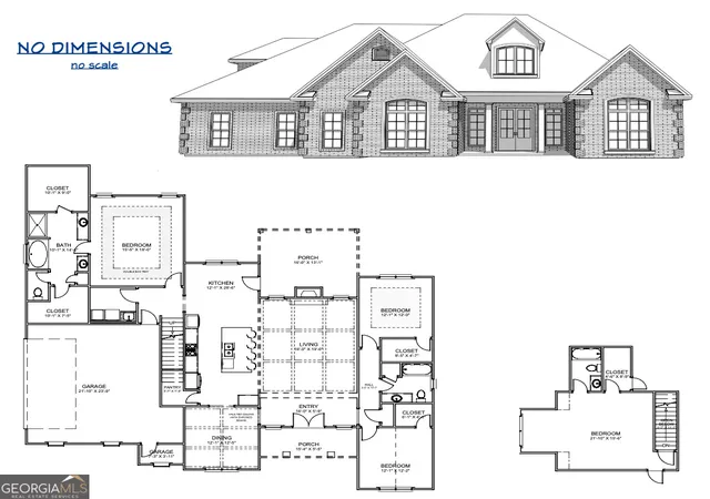 Photo 2 of Single family home for sale at 100 Pridgen Pass, Perry, GA 31069 | MLS# 10701491 | Listing updated on 2026-10-02