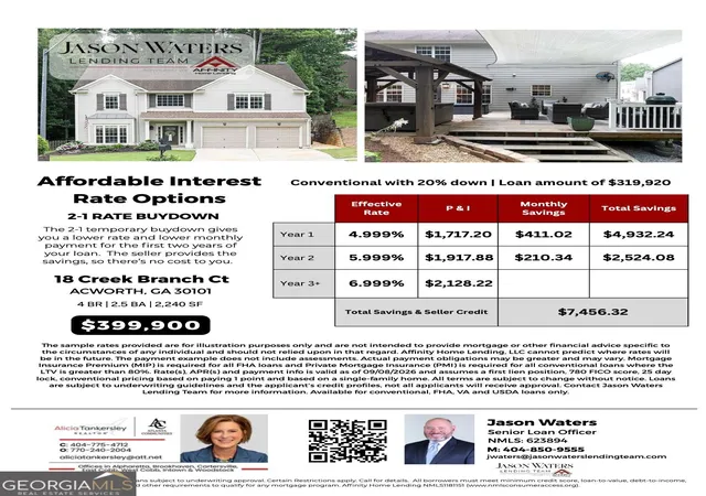 Photo 2 of Single family home for sale at 18 Creek Branch Ct, Acworth, GA 30101 | MLS# 10824555 | Listing updated on 2026-09-09