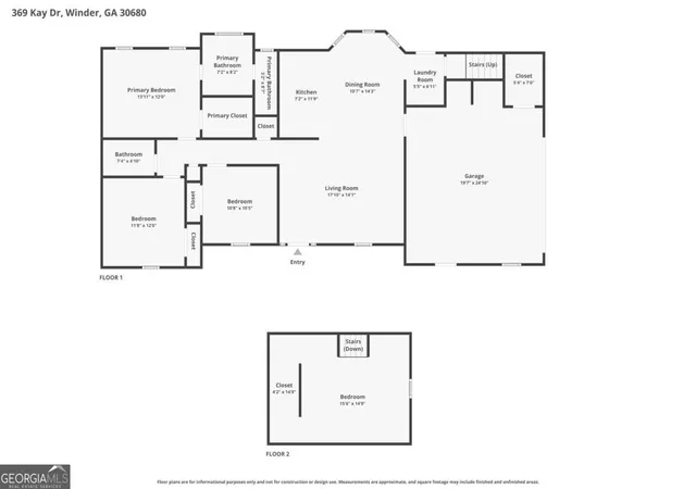 Photo 4 of Single family home for sale at 369 Kay Dr, Winder, GA 30680 | MLS# 10845869 | Listing updated on 2026-09-28