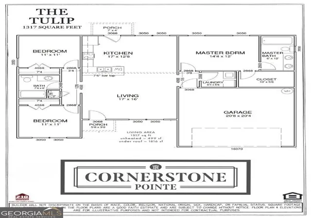 Photo 2 of Single family home for sale at 112 Landmark Cir #LOT 51, Statesboro, GA 30458 | MLS# 10839458 | Listing updated on 2026-09-17