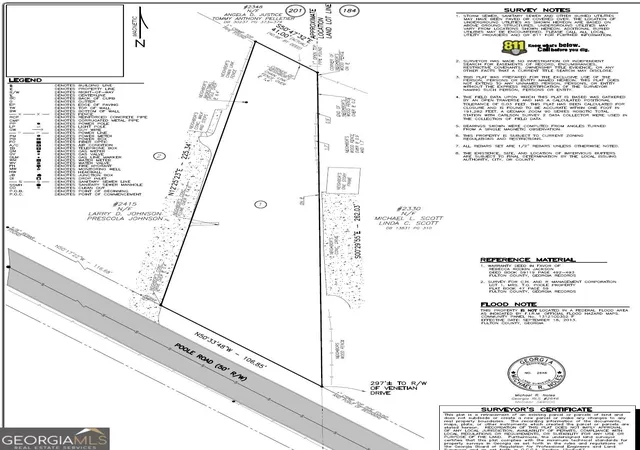 Photo 1 of Land for sale at 2407 Poole Rd Sw, Atlanta, GA 30311 | MLS# 10844920 | Listing updated on 2026-09-14