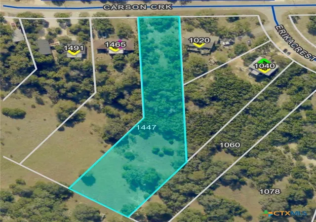 Photo 1 of Land for sale at 1447 Carson Crk, Canyon Lake, TX 78133 | MLS# 607516 | Listing updated on 2026-09-10