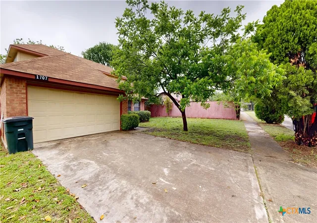 Photo 1 of Single family home for sale at 1707 Wickfield Way, Killeen, TX 76543 | MLS# 611900 | Listing updated on 2026-09-14