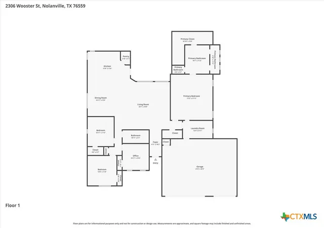 Photo 2 of Single family home for sale at 2306 Wooster St, Nolanville, TX 76559 | MLS# 611929 | Listing updated on 2026-09-08