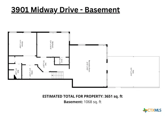Photo 3 of Single family home for sale at 3901 Midway Dr, Temple, TX 76502 | MLS# 612402 | Listing updated on 2026-10-04