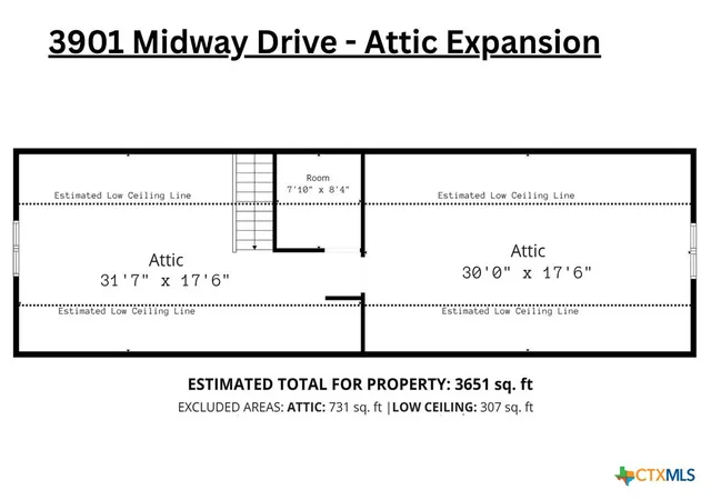 Photo 4 of Single family home for sale at 3901 Midway Dr, Temple, TX 76502 | MLS# 612402 | Listing updated on 2026-10-04