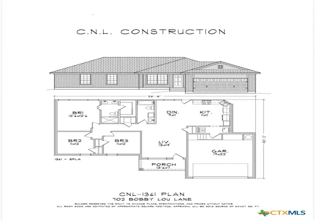Photo 3 of Single family home for sale at 702 Bobby Lou Ln, Copperas Cove, TX 76522 | MLS# 615678 | Listing updated on 2026-09-10