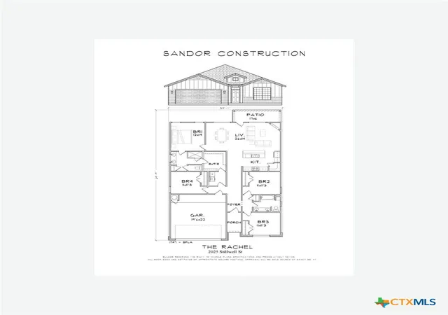 Photo 3 of Single family home for sale at 2025 Stillwell St, Nolanville, TX 76559 | MLS# 618278 | Listing updated on 2026-09-01