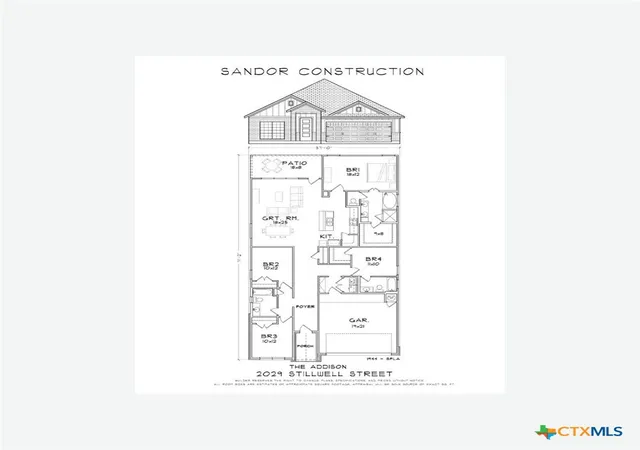 Photo 3 of Single family home for sale at 2029 Stillwell St, Nolanville, TX 76559 | MLS# 618306 | Listing updated on 2026-09-01
