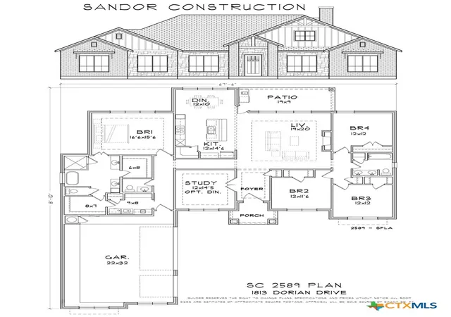 Photo 3 of Single family home for sale at 1813 Dorian Dr, Salado, TX 76571 | MLS# 618330 | Listing updated on 2026-09-01