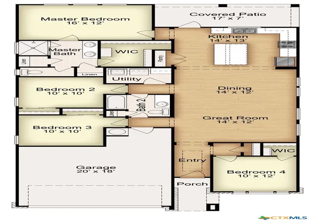 Photo 1 of Single family home for sale at 7916 Pineridge Way, Temple, TX 76502 | MLS# 617552 | Listing updated on 2026-08-20