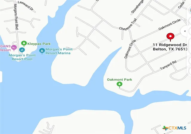 Photo 2 of Single family home for sale at 11 Ridgewood Dr, Morgans Point Resort, TX 76513 | MLS# 620025 | Listing updated on 2026-10-07
