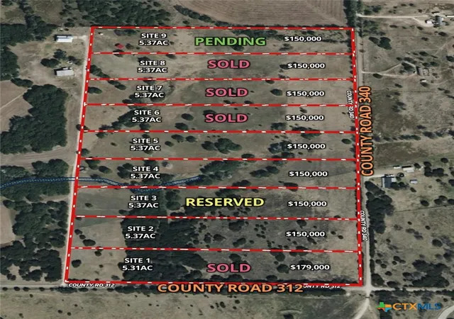 Land for sale at 422 County Rd 340, Mc Gregor, TX 76657 | MLS# 620144