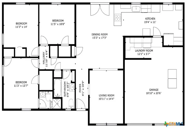 Photo 3 of Single family home for sale at 1010 South 29th St, Copperas Cove, TX 76522 | MLS# 621035 | Listing updated on 2026-08-03