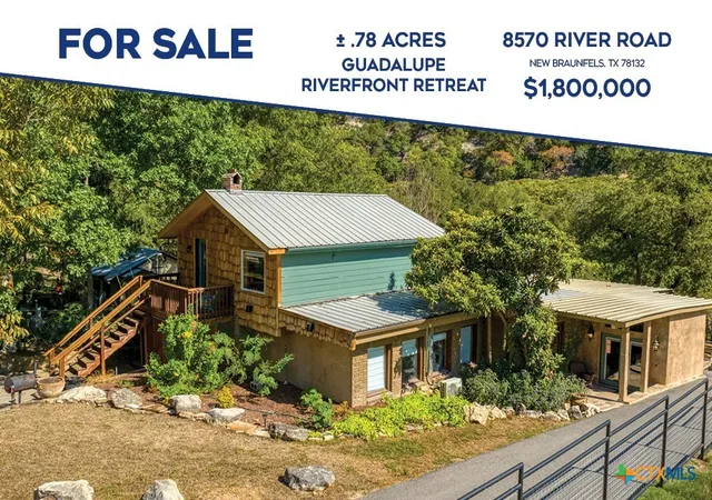 Photo 1 of Single family home for sale at 8570 River Rd, New Braunfels, TX 78132 | MLS# 621972 | Listing updated on 2026-08-07