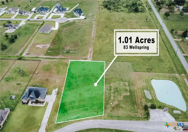 Photo 1 of Land for sale at 83 Wellspring Blvd, Victoria, TX 77904 | MLS# 622347 | Listing updated on 2026-09-08