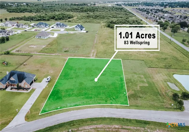 Photo 3 of Land for sale at 83 Wellspring Blvd, Victoria, TX 77904 | MLS# 622347 | Listing updated on 2026-09-08