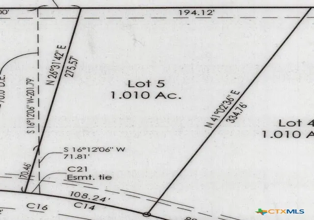 Photo 4 of Land for sale at 8120 Evenfall Ln, Temple, TX 76501 | MLS# 622711 | Listing updated on 2026-08-19