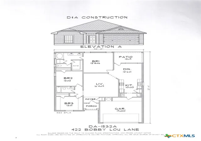 Photo 6 of Single family home for sale at 422 Bobby Lou Ln, Copperas Cove, TX 76522 | MLS# 622807 | Listing updated on 2026-08-16