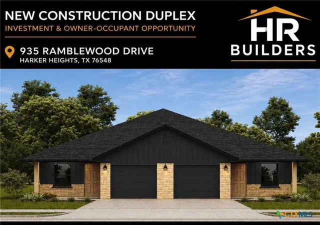 Photo 2 of Multi family home for sale at 935 Ramblewood St, Harker Heights, TX 76548 | MLS# 622844 | Listing updated on 2026-08-25